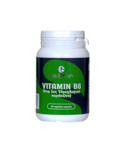 Picture of HEALTH SIGN Vitamin B6 12 mg  60 tabs