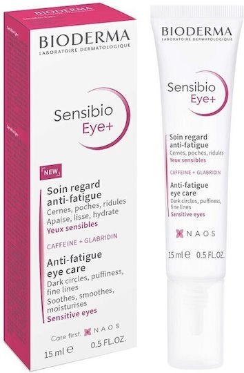 Picture of BIODERMA Sensibio Eye+ Αντιγηραντική Κρέμα Ματιών κατά των Μαύρων Κύκλων για Ευαίσθητες Επιδερμίδες 15ml