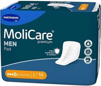 Picture of MoliCare Premium Men Pad Ανδρικές Σερβιέτες 4 Σταγόνων 14τμχ 168068