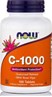 Picture of NOW Vitamin C-1000 Sustained Release Antioxidant Protection With Rose Hips 1000mg 100Tablets